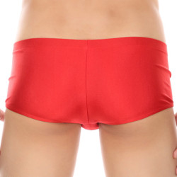 MenSexyWear Shorty avec Zip Mino Rouge